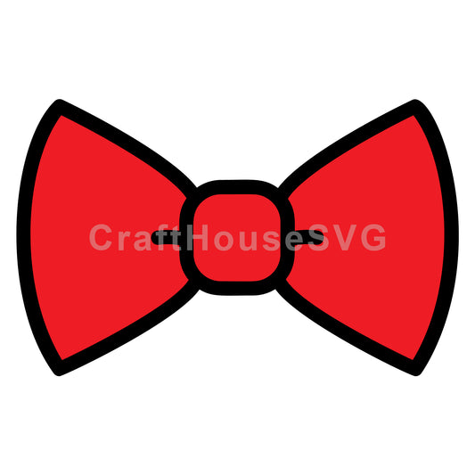 Compact Bow Tie Layered SVG