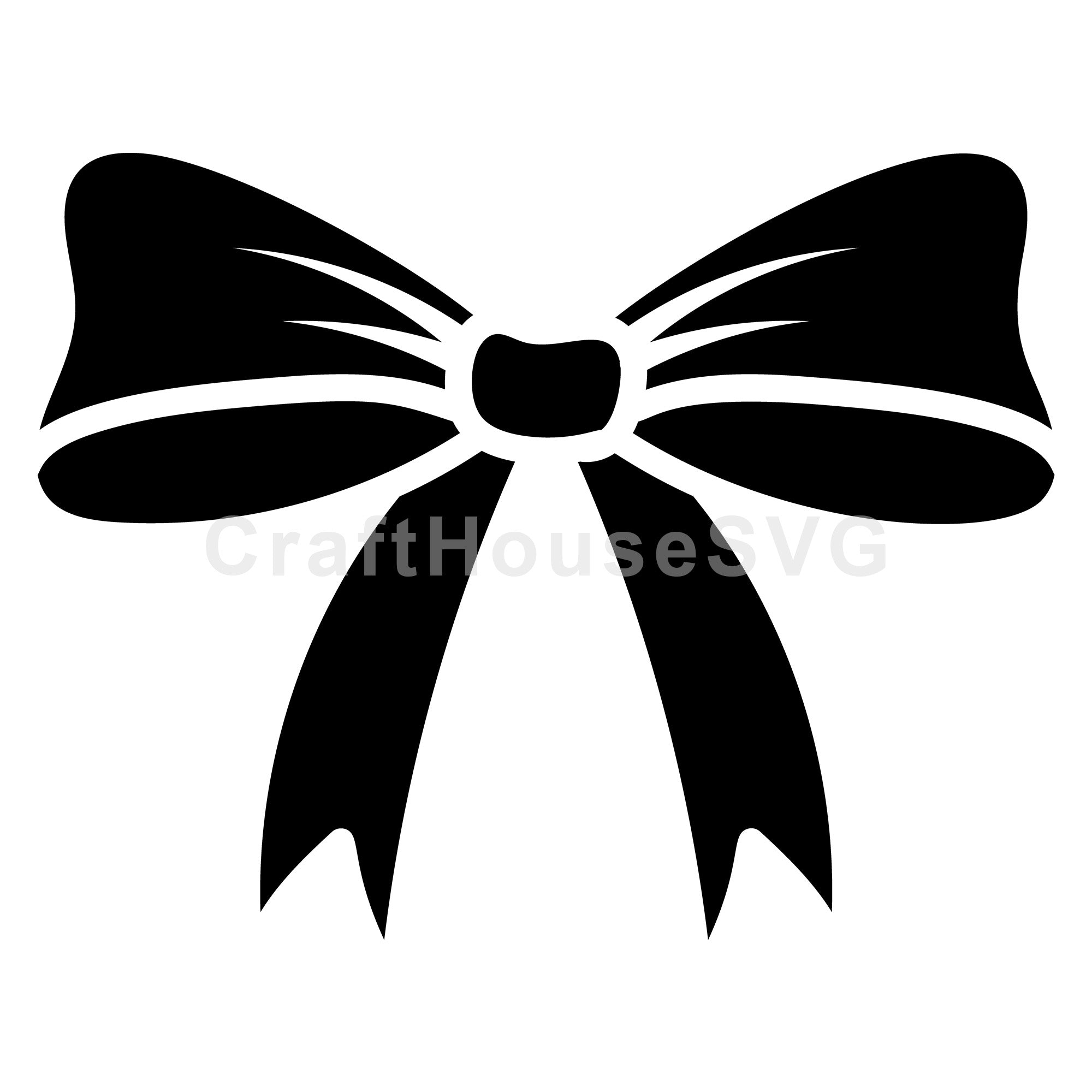 Elegant Bow SVG