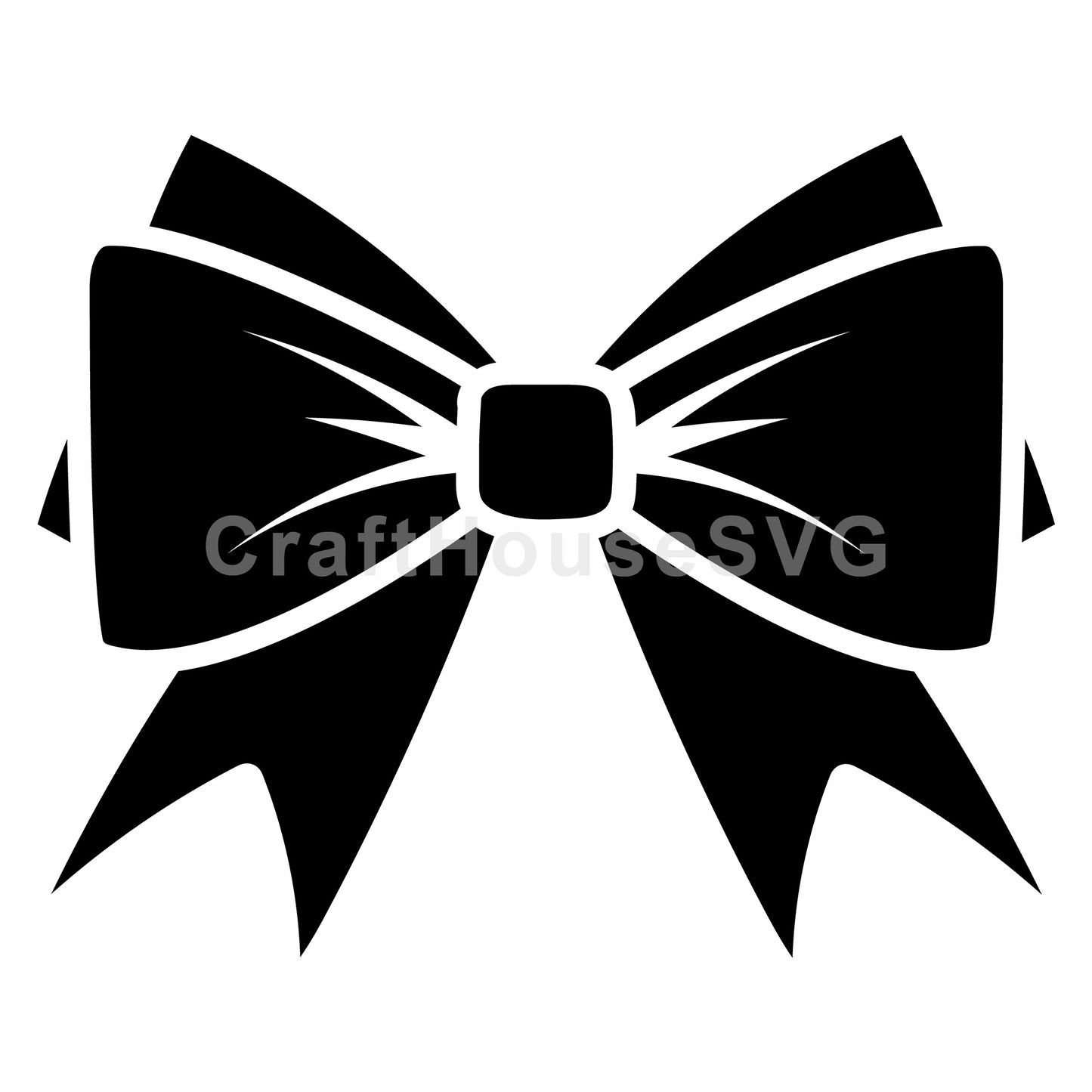 Stacked Bow with Extra Layers SVG