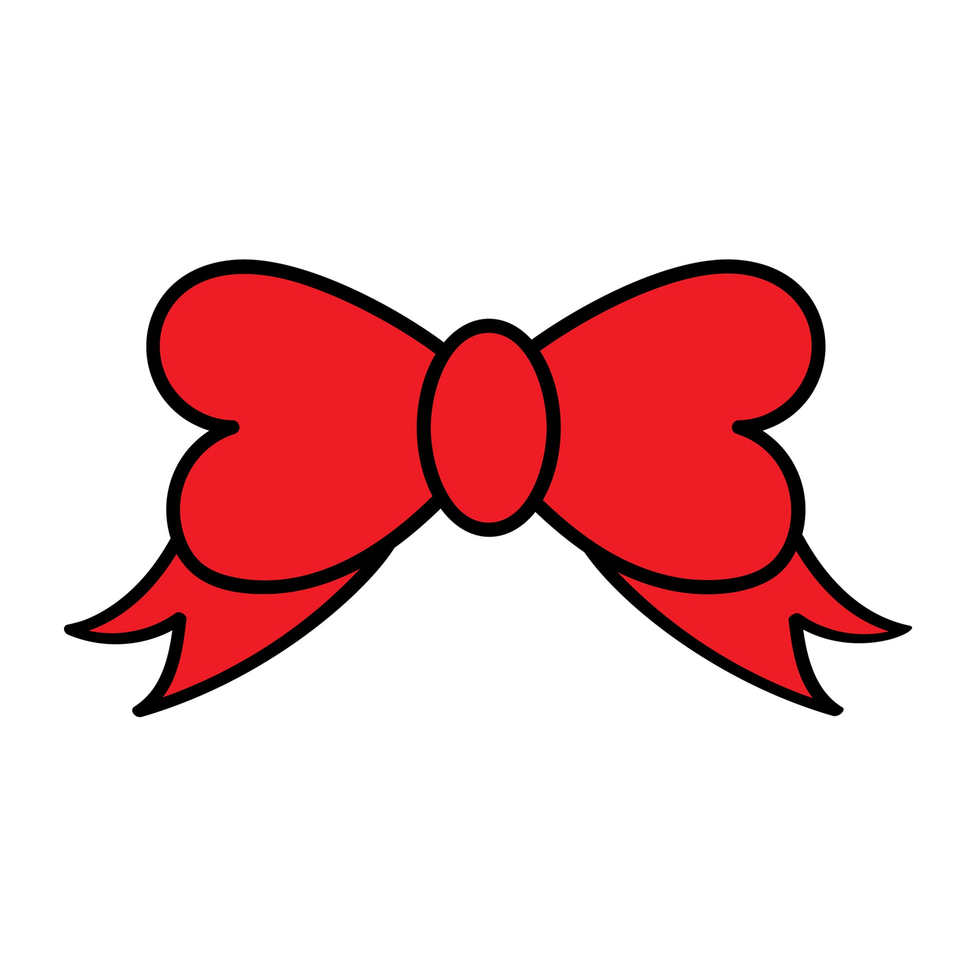 Bow Layered SVG design for Cricut, Silhouette, laser cutting, vinyl, sublimation, and craft projects.