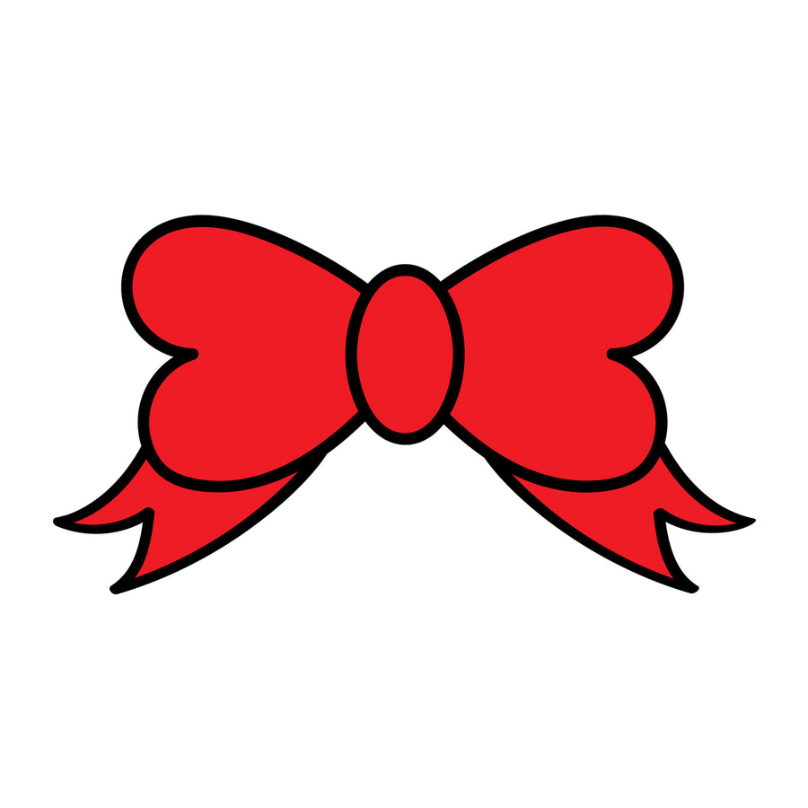 Bow Layered SVG design for Cricut, Silhouette, laser cutting, vinyl, sublimation, and craft projects.