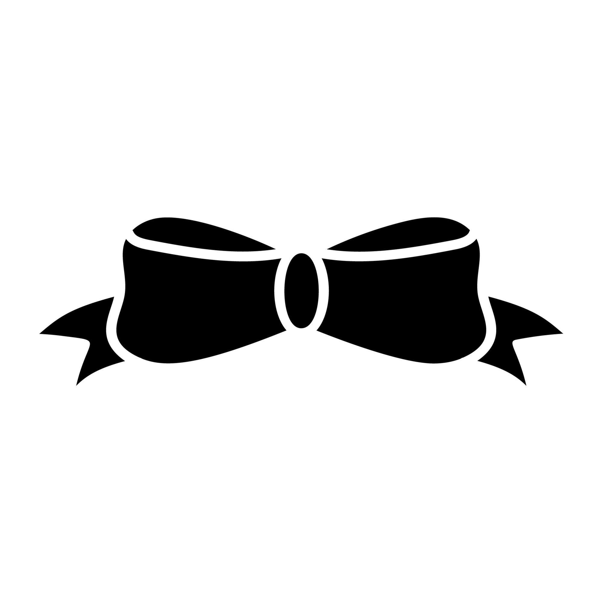 Bow SVG design for Cricut, Silhouette, laser cutting, vinyl, sublimation, and craft projects.