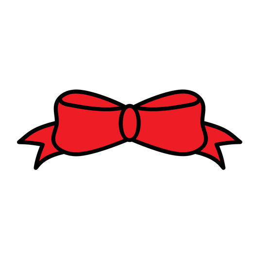 Bow Layered SVG design for Cricut, Silhouette, laser cutting, vinyl, sublimation, and craft projects.