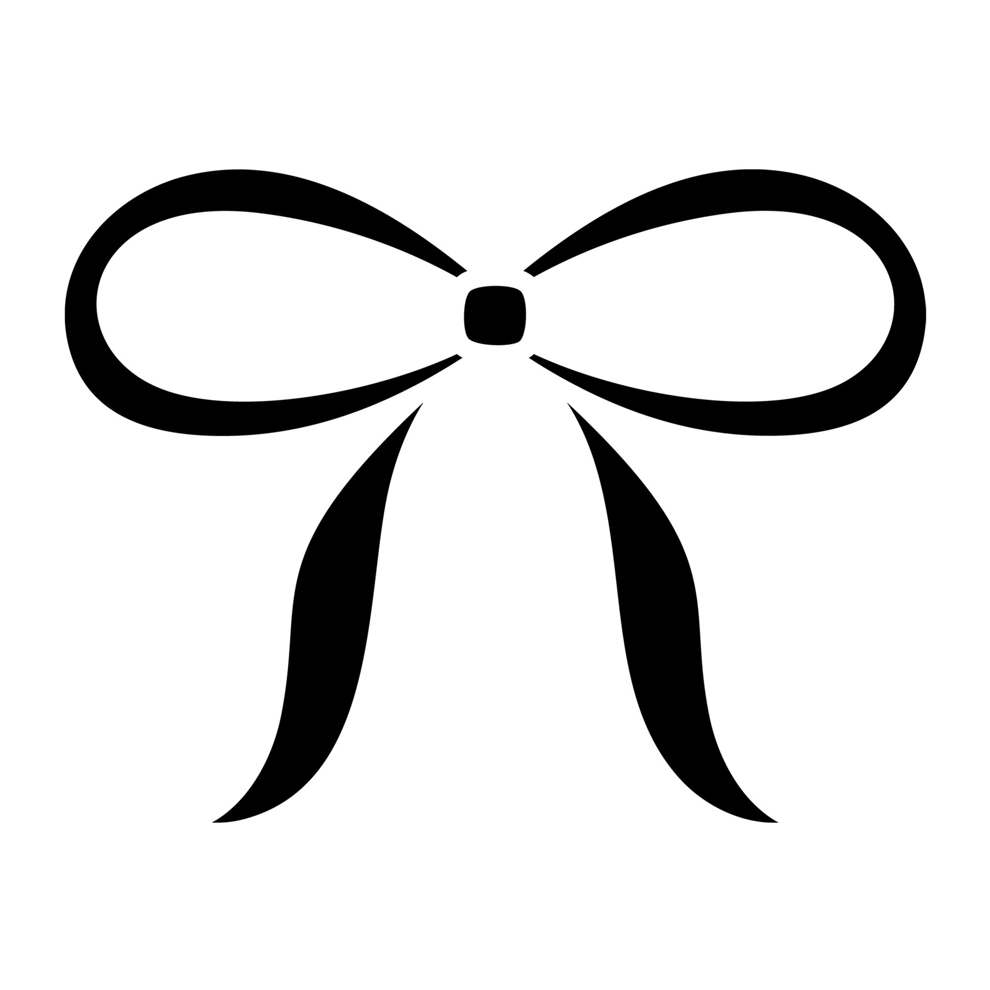 Bow SVG design for Cricut, Silhouette, laser cutting, vinyl, sublimation, and craft projects.