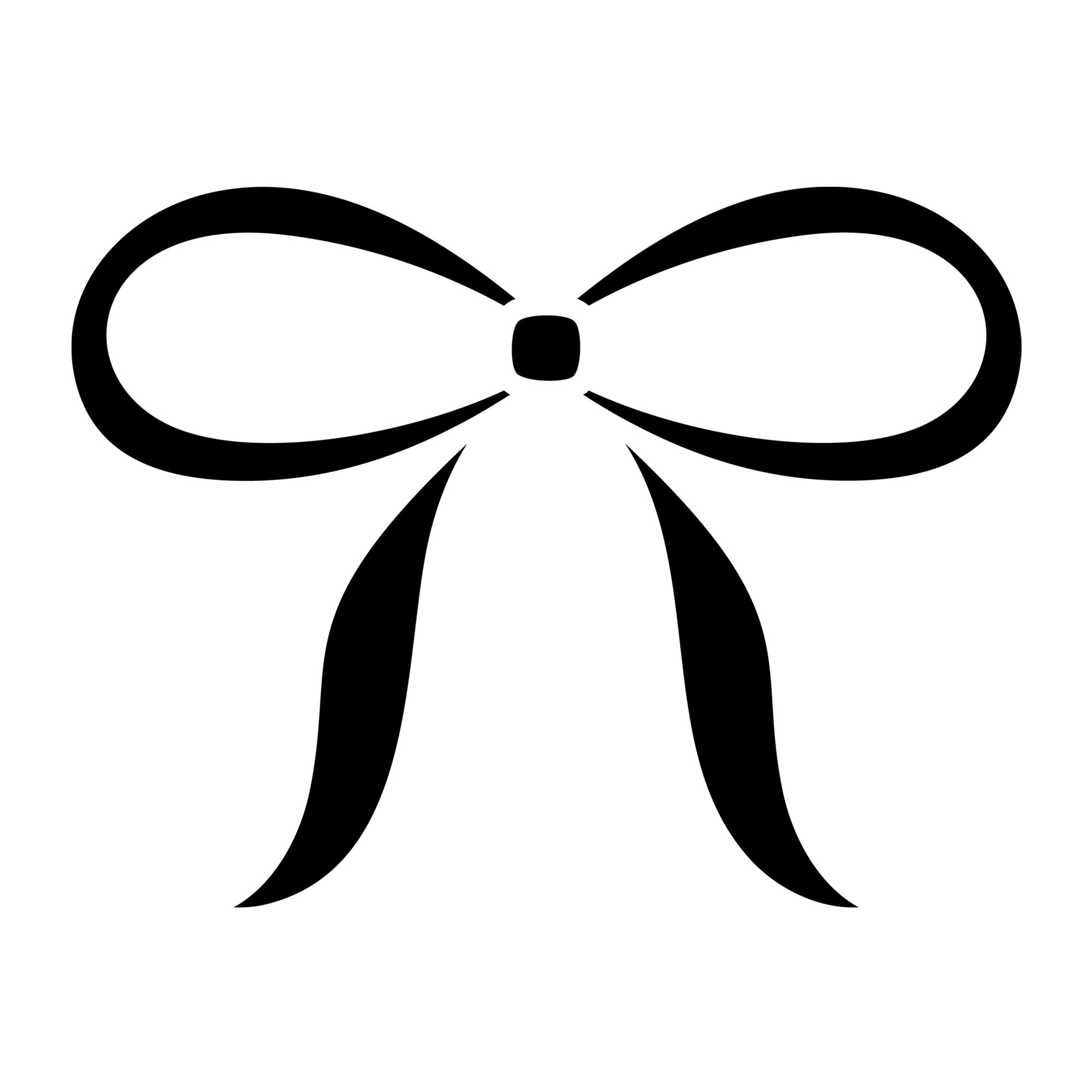 Bow SVG design for Cricut, Silhouette, laser cutting, vinyl, sublimation, and craft projects.