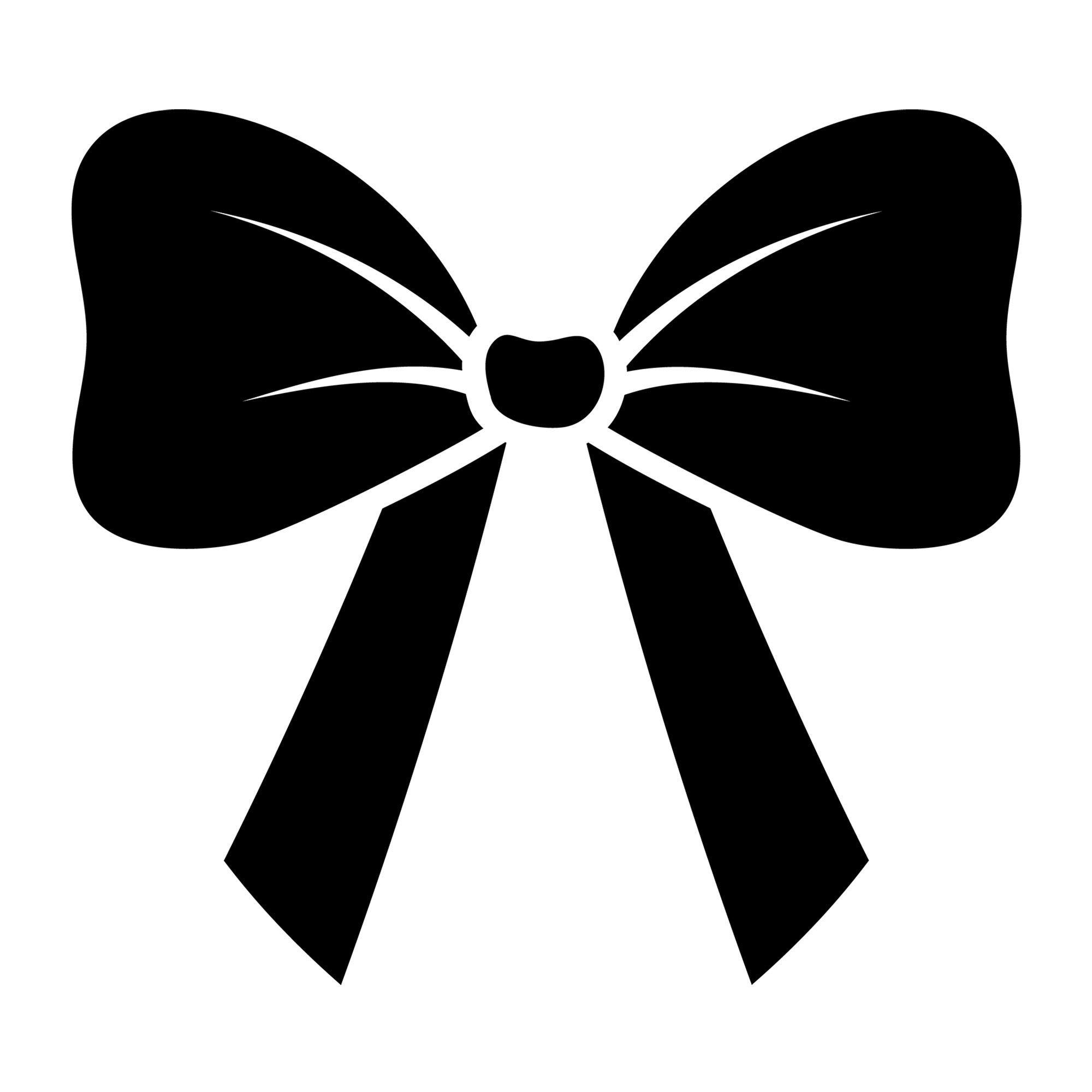 Bow SVG design for Cricut, Silhouette, laser cutting, vinyl, sublimation, and craft projects.
