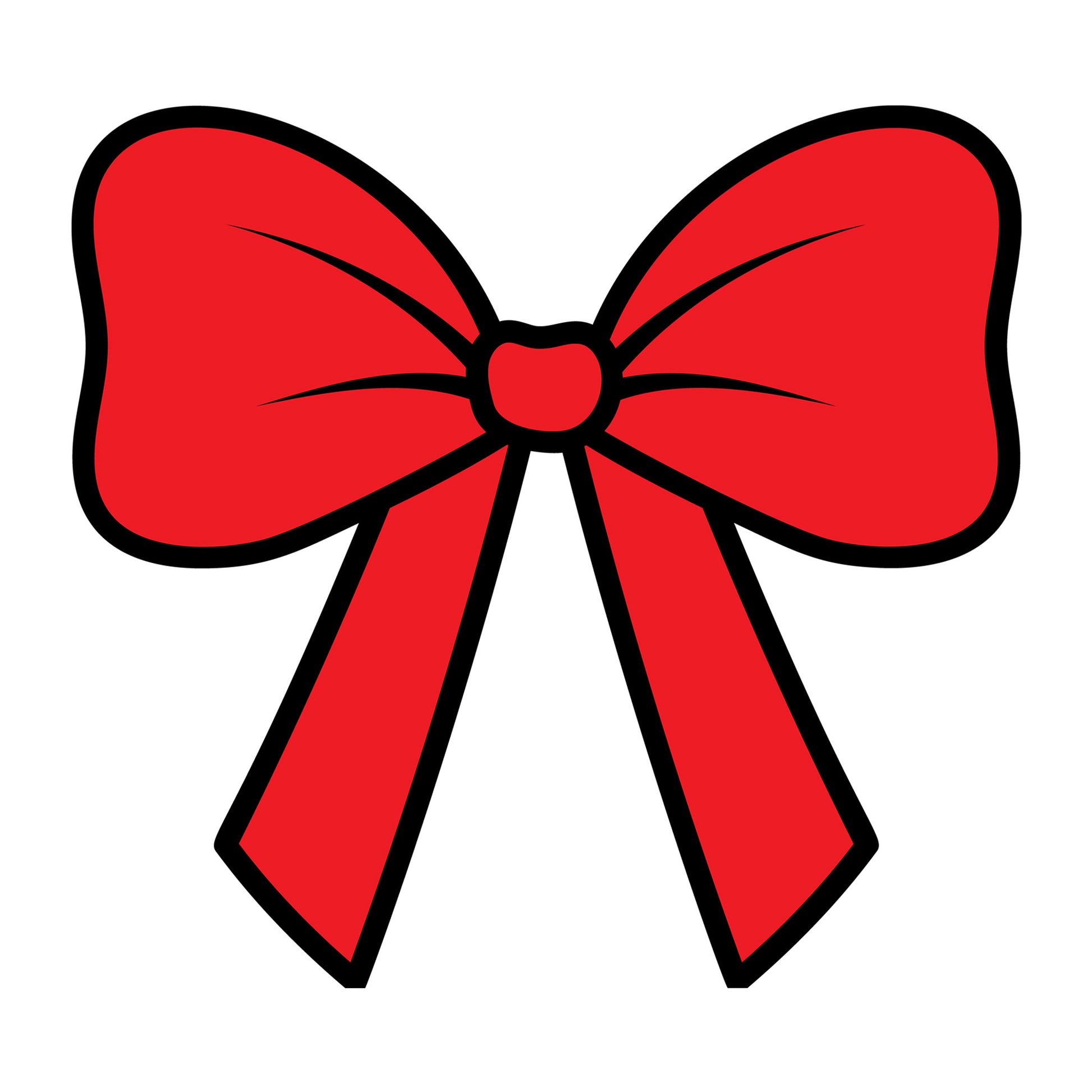 Bow Layered SVG design for Cricut, Silhouette, laser cutting, vinyl, sublimation, and craft projects.
