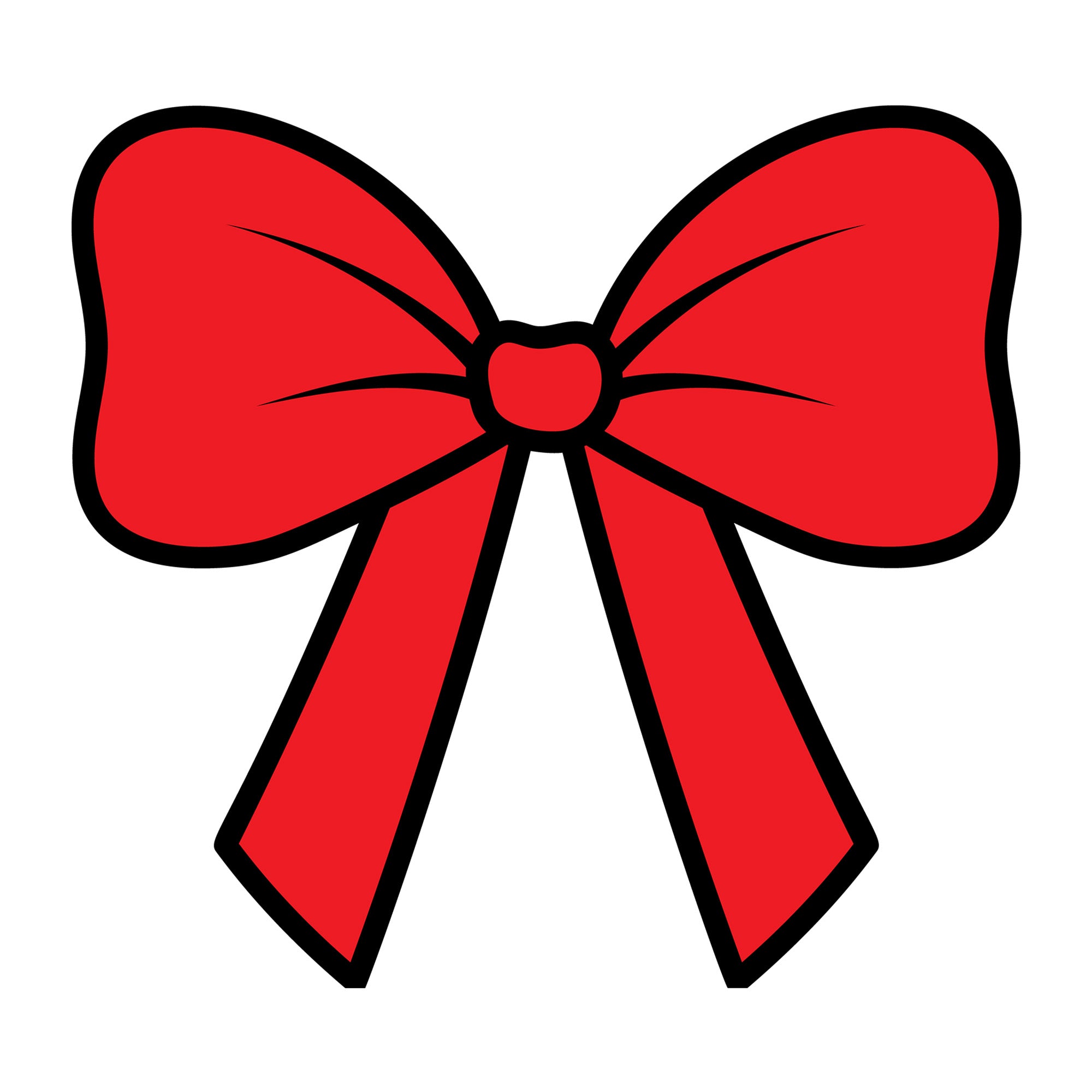 Bow Layered SVG design for Cricut, Silhouette, laser cutting, vinyl, sublimation, and craft projects.