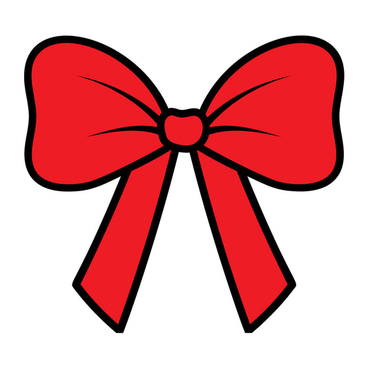 Bow Layered SVG design for Cricut, Silhouette, laser cutting, vinyl, sublimation, and craft projects.