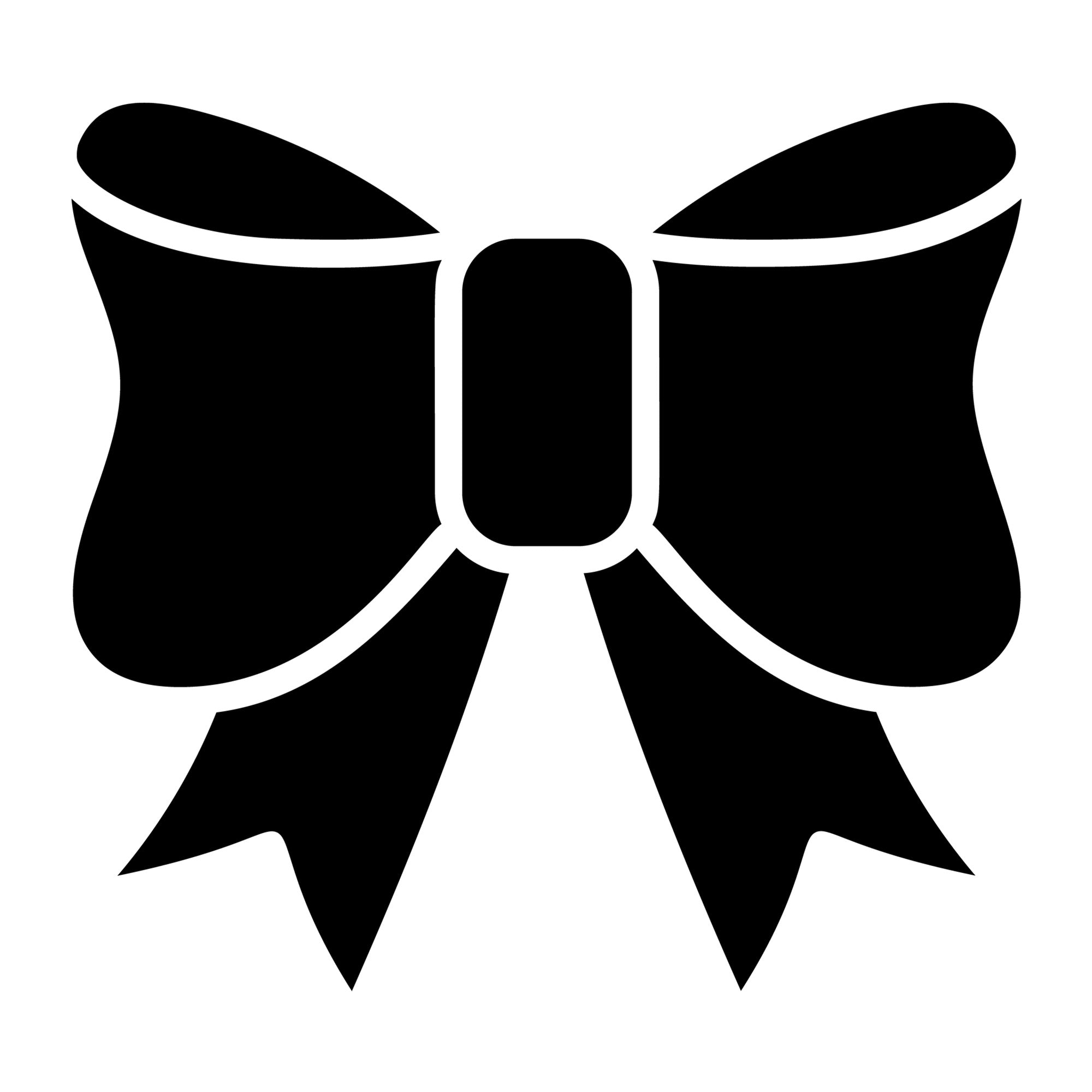 Bow SVG design for Cricut, Silhouette, laser cutting, vinyl, sublimation, and craft projects.