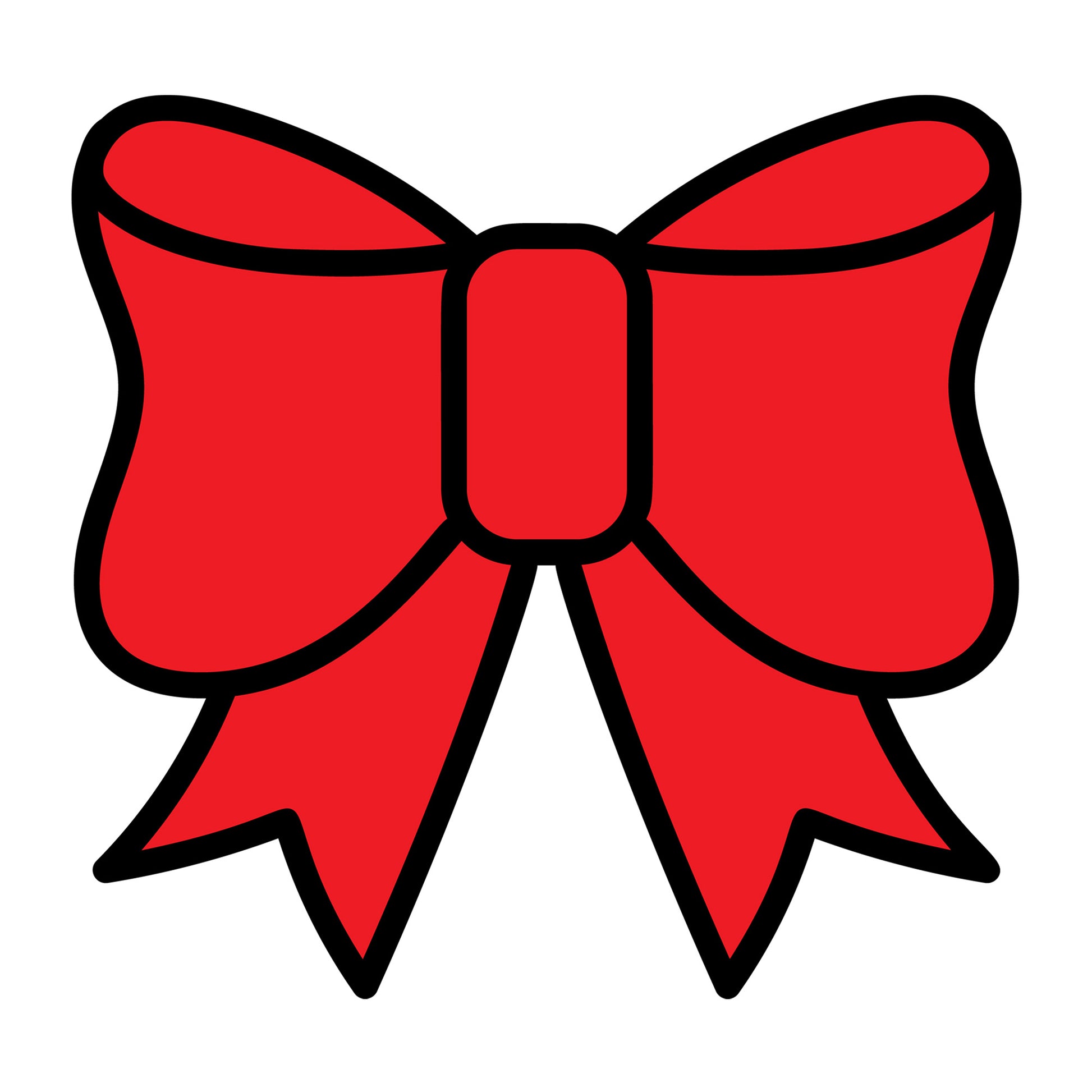 Bow Layered SVG design for Cricut, Silhouette, laser cutting, vinyl, sublimation, and craft projects.