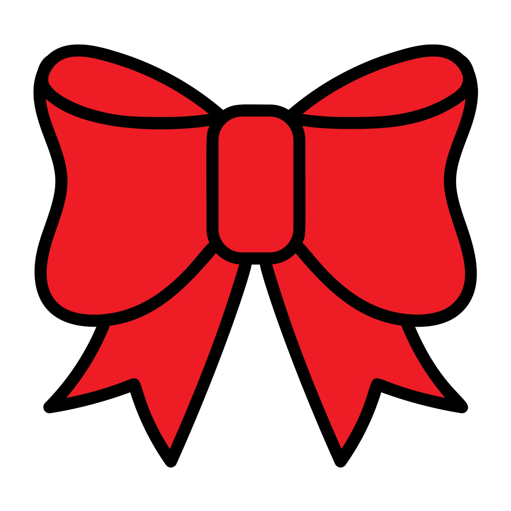 Bow Layered SVG design for Cricut, Silhouette, laser cutting, vinyl, sublimation, and craft projects.