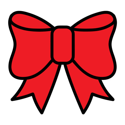 Bow Layered SVG design for Cricut, Silhouette, laser cutting, vinyl, sublimation, and craft projects.