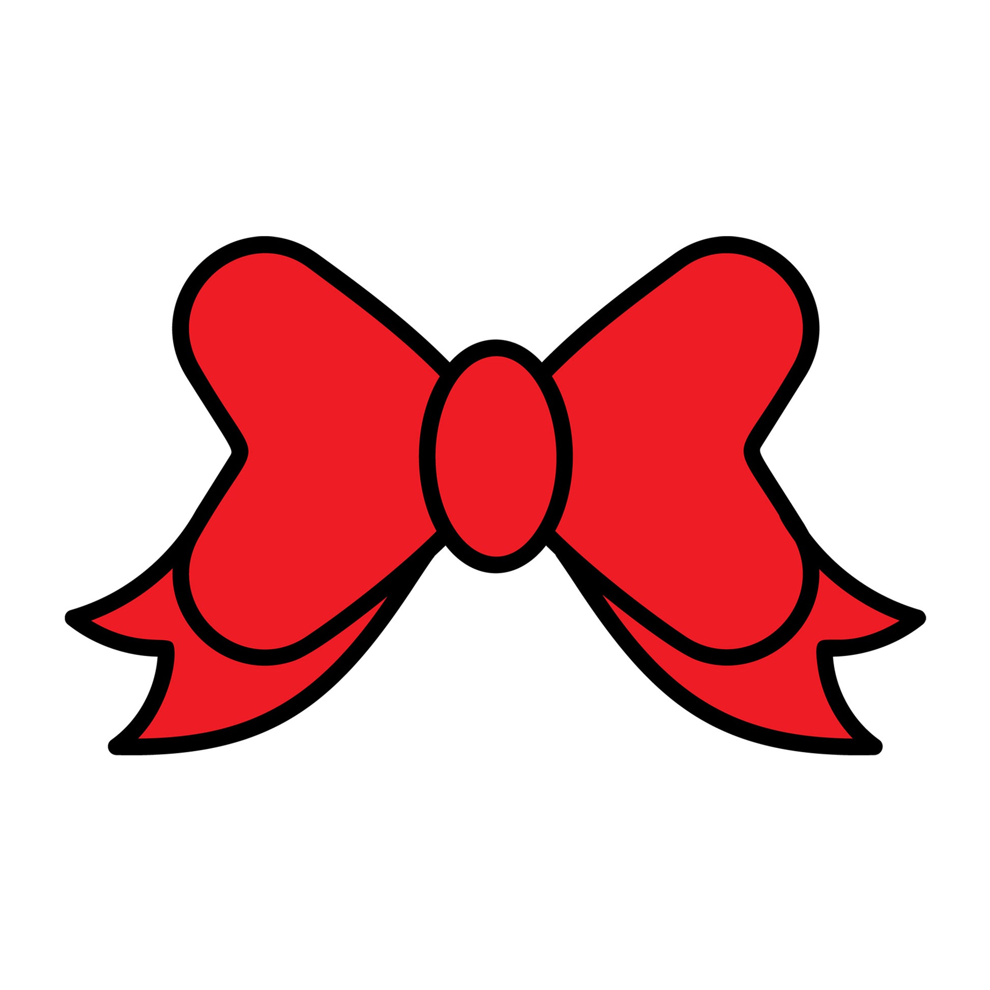 Bow Layered SVG design for Cricut, Silhouette, laser cutting, vinyl, sublimation, and craft projects.
