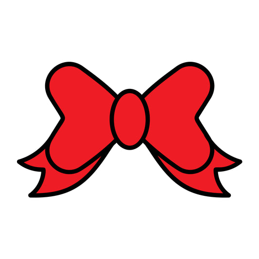 Bow Layered SVG design for Cricut, Silhouette, laser cutting, vinyl, sublimation, and craft projects.