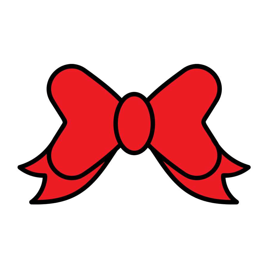 Bow Layered SVG design for Cricut, Silhouette, laser cutting, vinyl, sublimation, and craft projects.