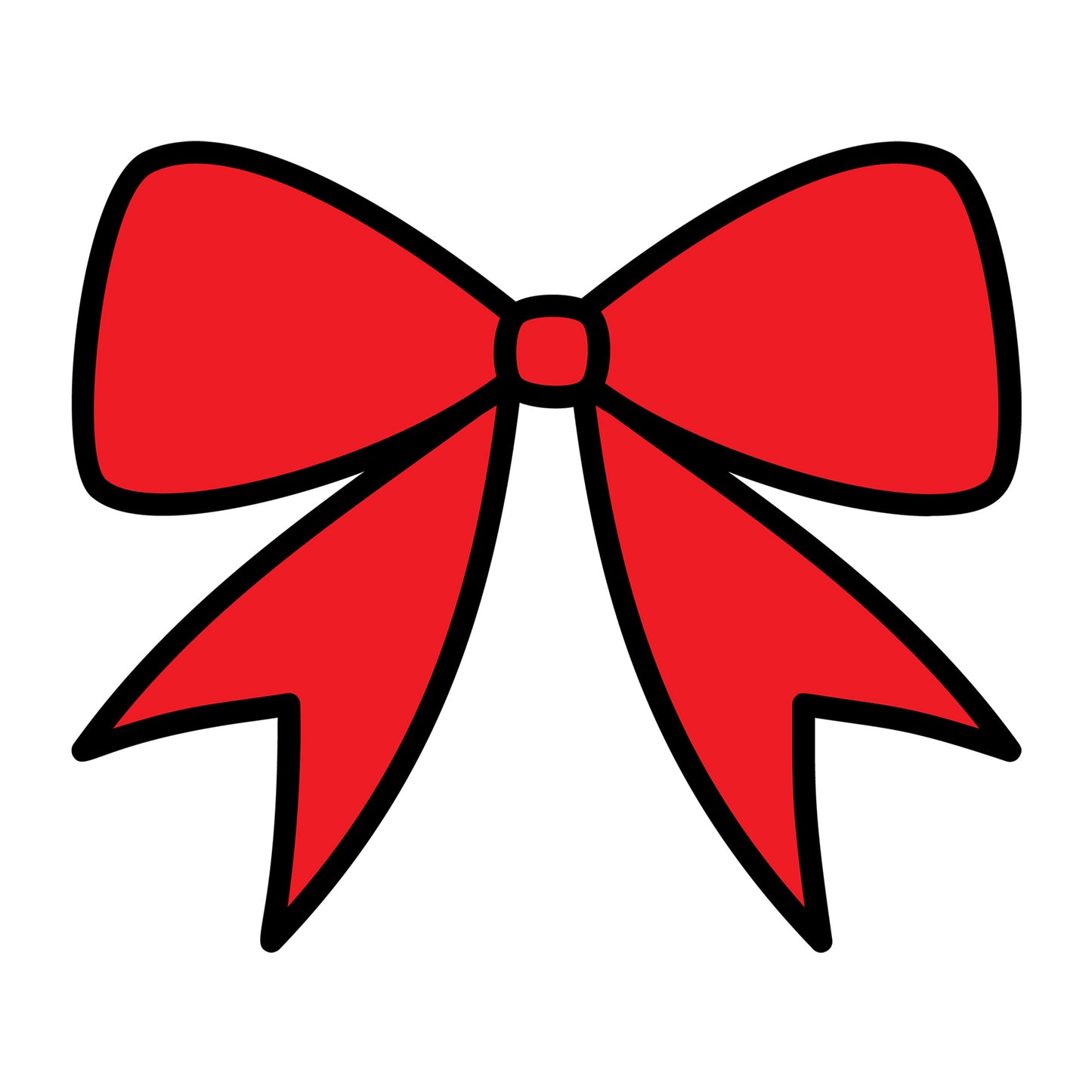 Bow Layered SVG design for Cricut, Silhouette, laser cutting, vinyl, sublimation, and craft projects.