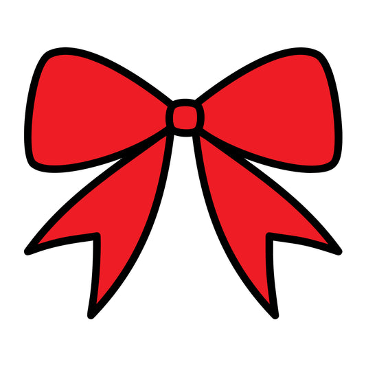 Bow Layered SVG design for Cricut, Silhouette, laser cutting, vinyl, sublimation, and craft projects.