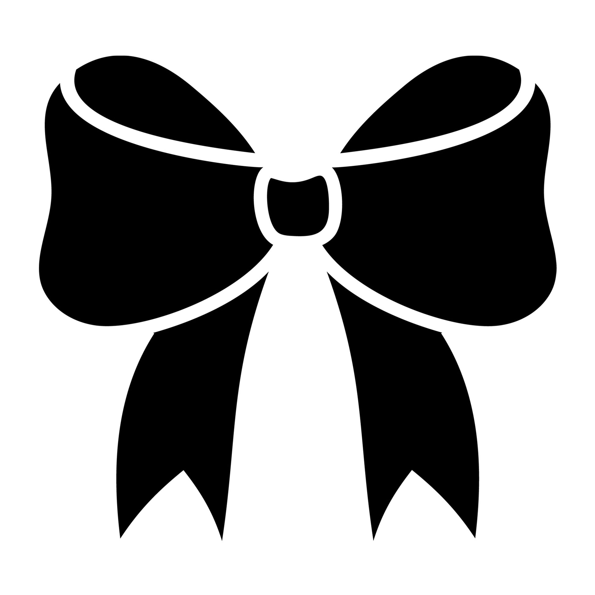Bow SVG design for Cricut, Silhouette, laser cutting, vinyl, sublimation, and craft projects.