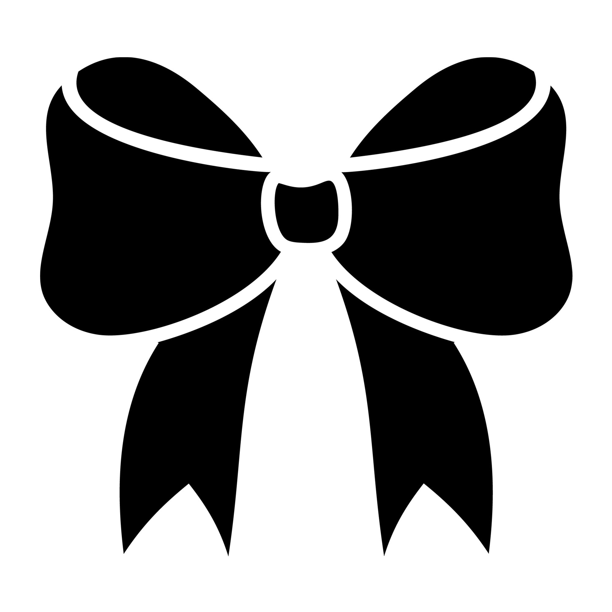 Bow SVG design for Cricut, Silhouette, laser cutting, vinyl, sublimation, and craft projects.