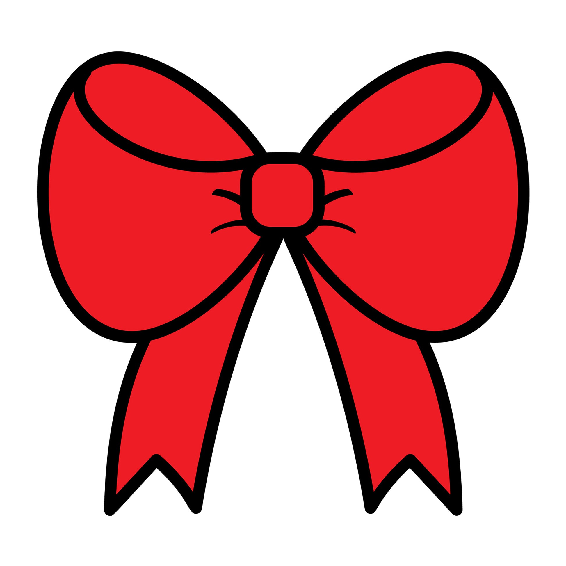 Bow Layered SVG design for Cricut, Silhouette, laser cutting, vinyl, sublimation, and craft projects.