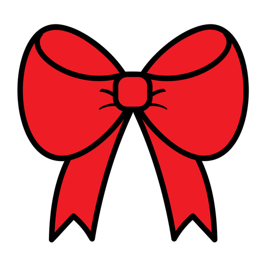 Bow Layered SVG design for Cricut, Silhouette, laser cutting, vinyl, sublimation, and craft projects.