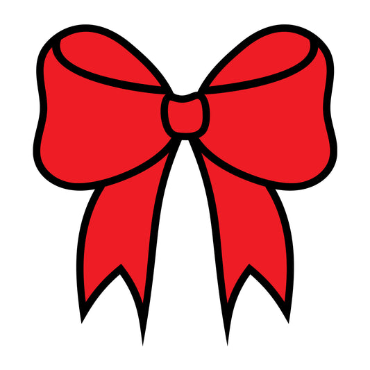 Bow Layered SVG design for Cricut, Silhouette, laser cutting, vinyl, sublimation, and craft projects.