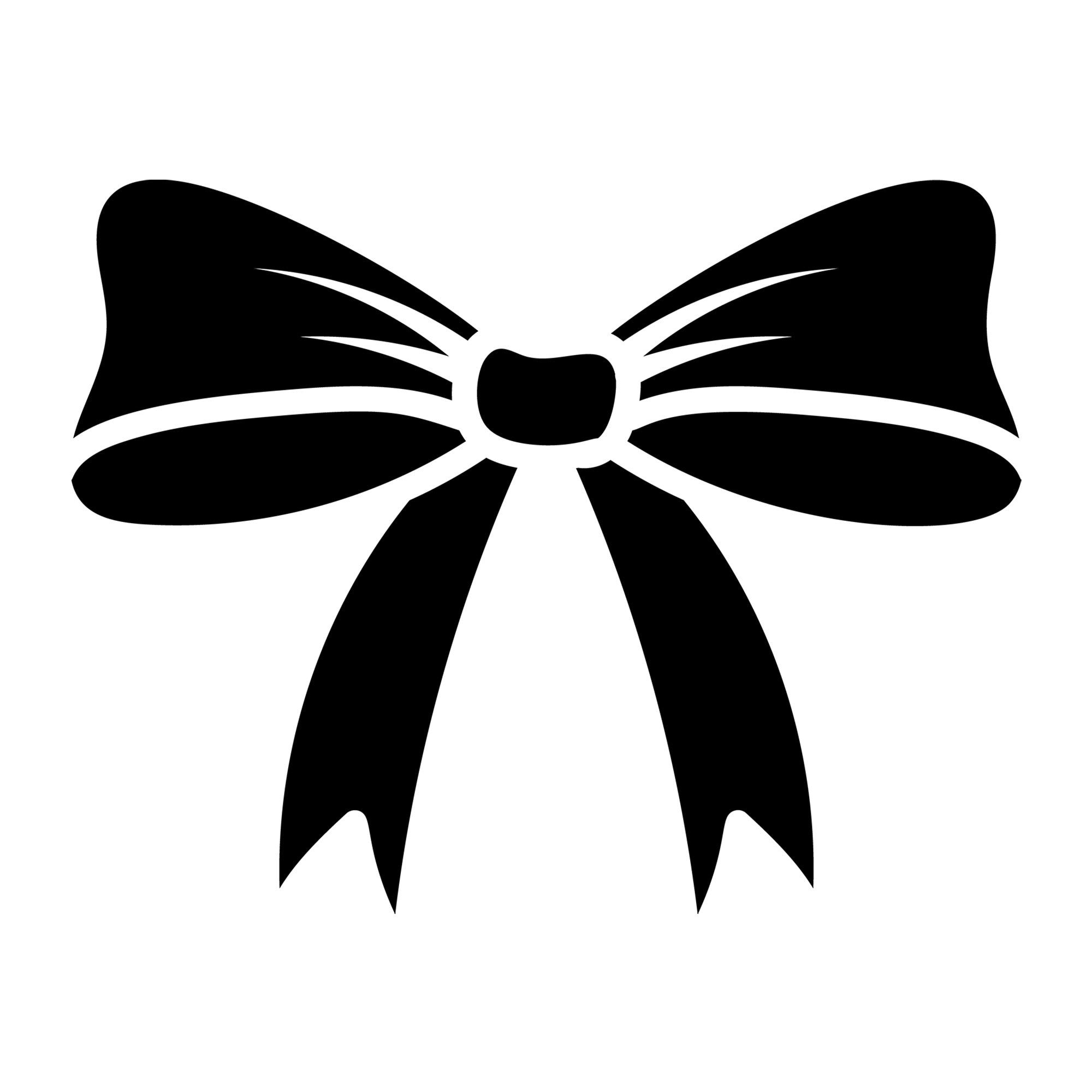 Bow SVG design for Cricut, Silhouette, laser cutting, vinyl, sublimation, and craft projects.