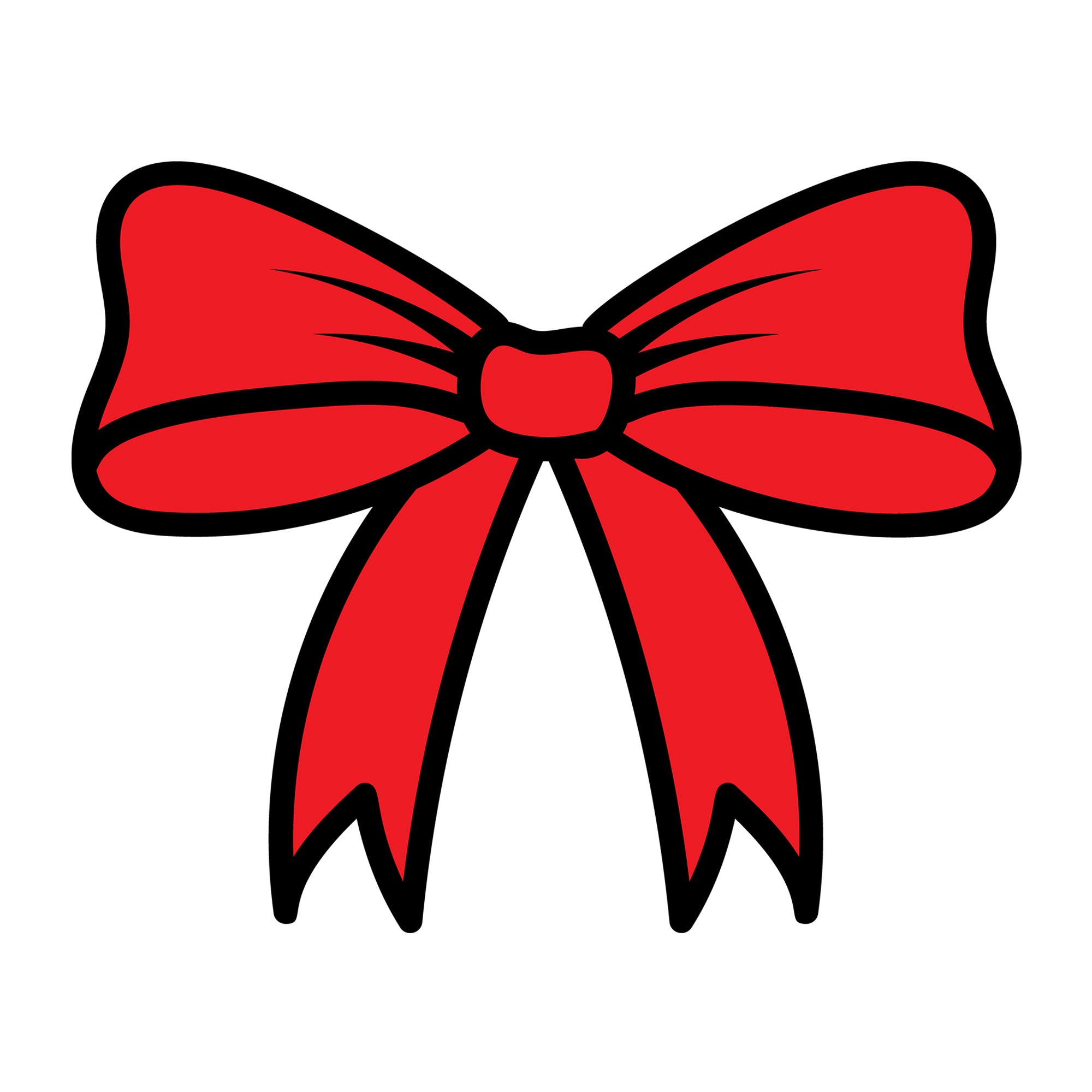 Bow Layered SVG design for Cricut, Silhouette, laser cutting, vinyl, sublimation, and craft projects.