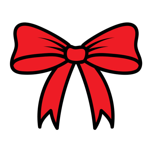 Bow Layered SVG design for Cricut, Silhouette, laser cutting, vinyl, sublimation, and craft projects.