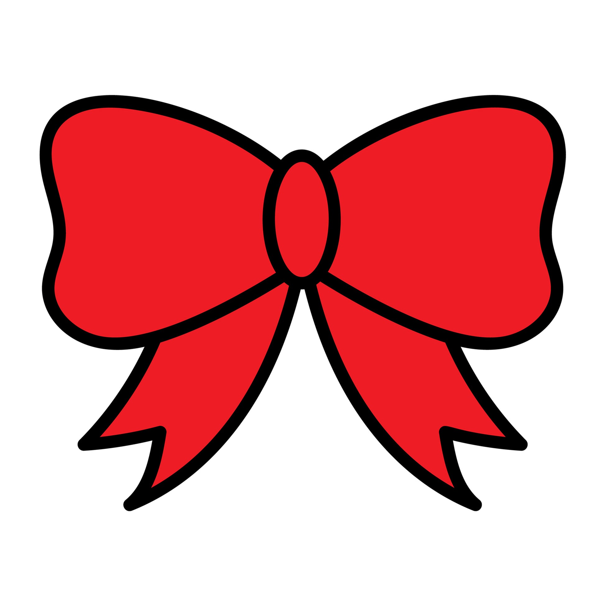 Bow Layered SVG design for Cricut, Silhouette, laser cutting, vinyl, sublimation, and craft projects.