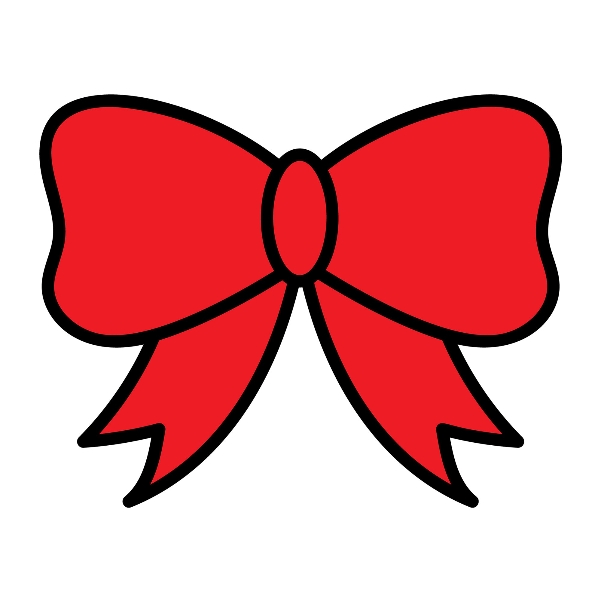 Bow Layered SVG design for Cricut, Silhouette, laser cutting, vinyl, sublimation, and craft projects.