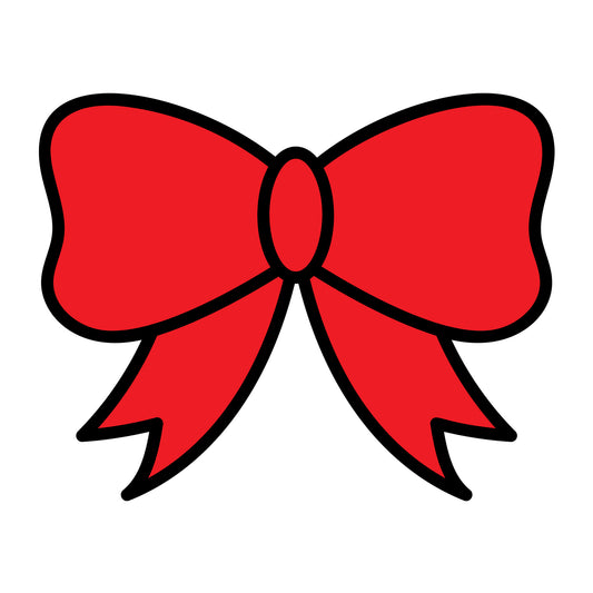Bow Layered SVG design for Cricut, Silhouette, laser cutting, vinyl, sublimation, and craft projects.
