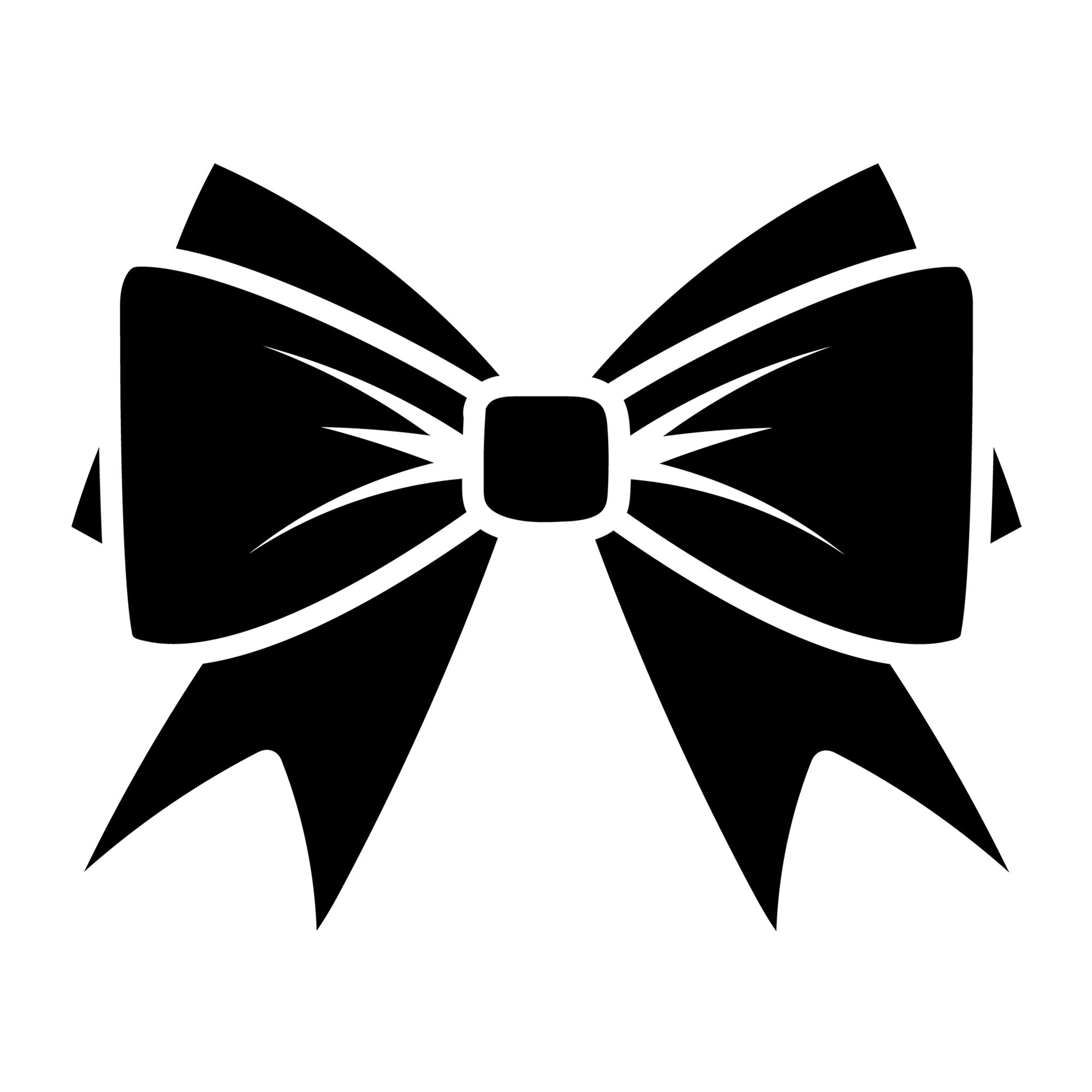 Bow SVG design for Cricut, Silhouette, laser cutting, vinyl, sublimation, and craft projects.