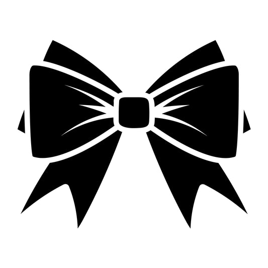 Bow SVG design for Cricut, Silhouette, laser cutting, vinyl, sublimation, and craft projects.