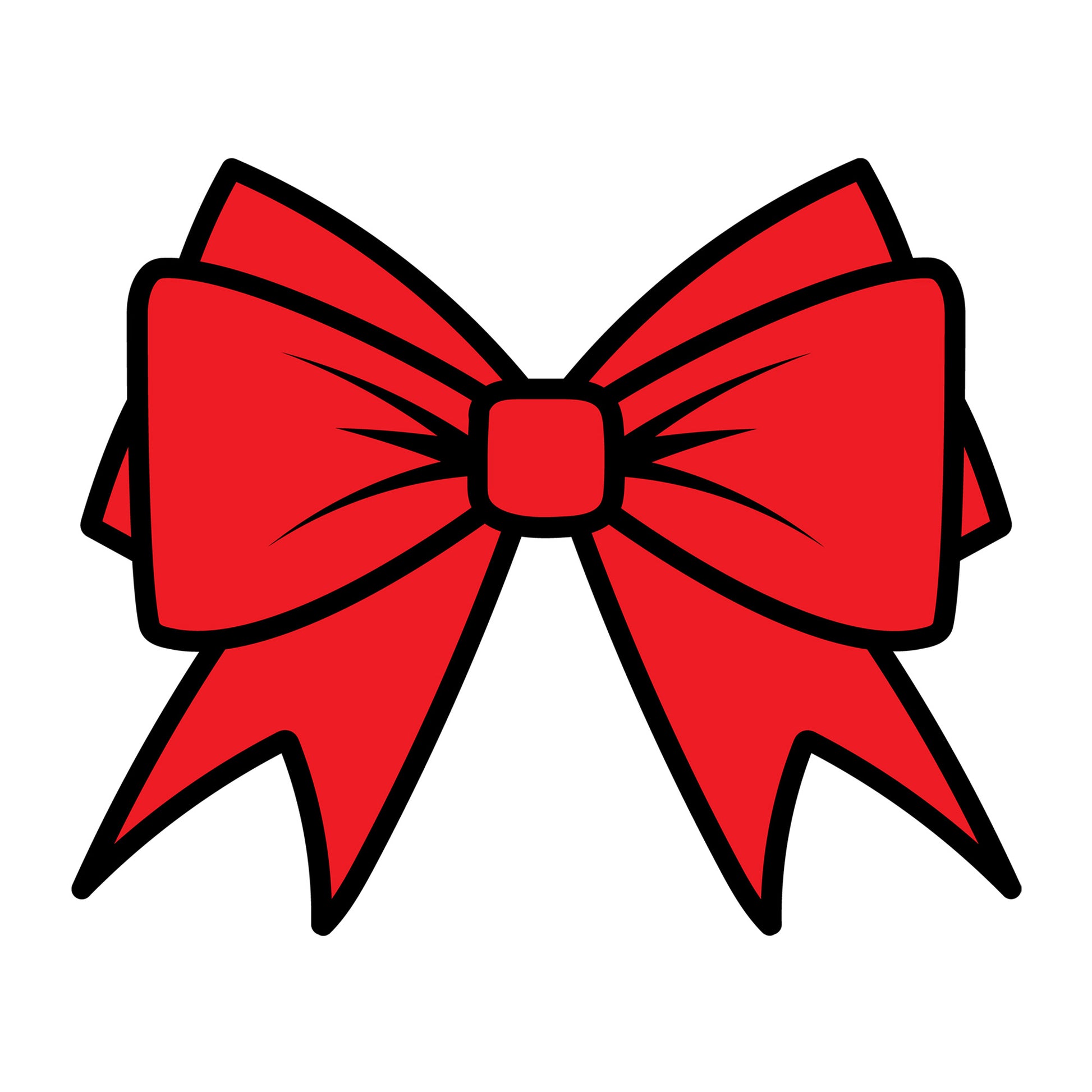Bow Layered SVG design for Cricut, Silhouette, laser cutting, vinyl, sublimation, and craft projects.