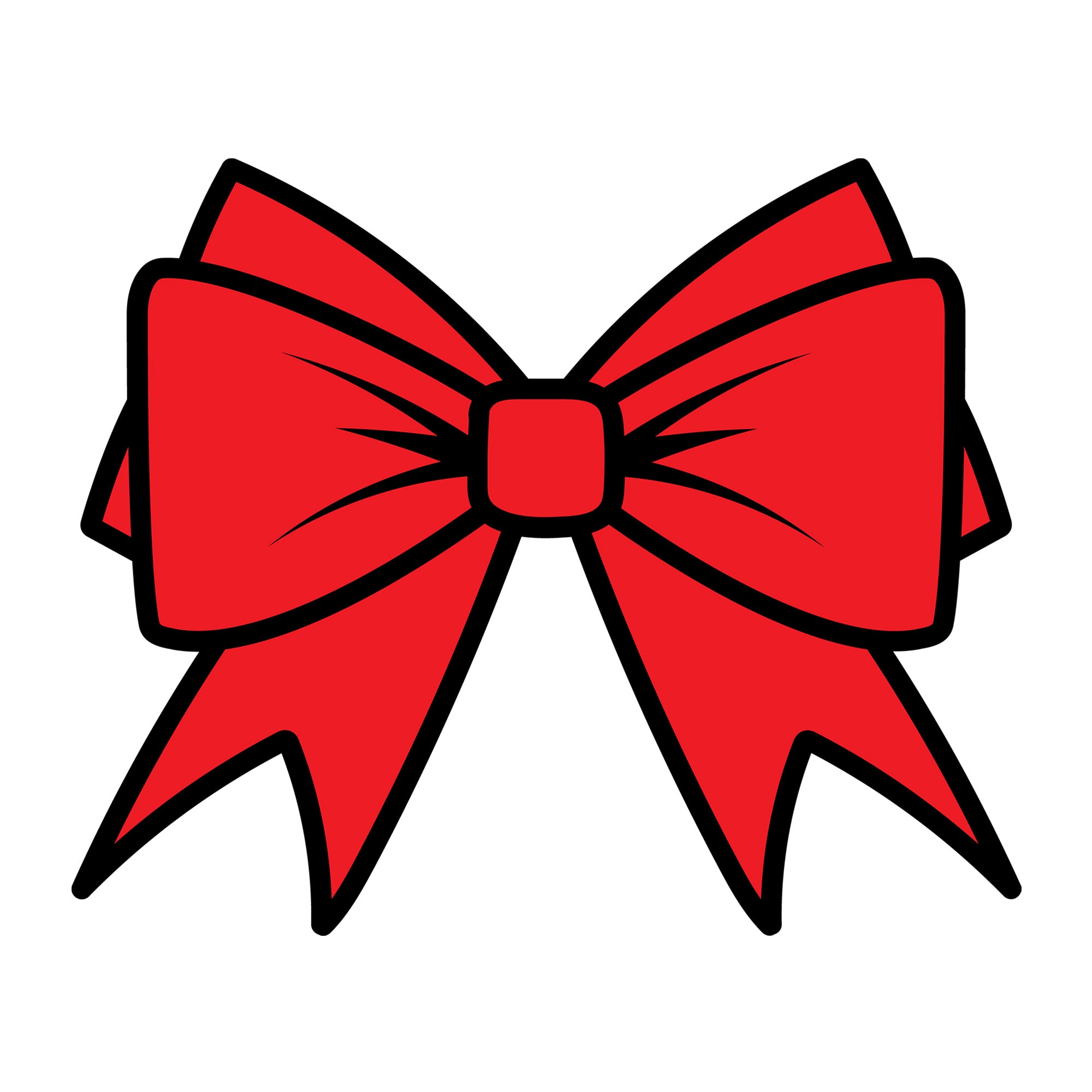 Bow Layered SVG design for Cricut, Silhouette, laser cutting, vinyl, sublimation, and craft projects.