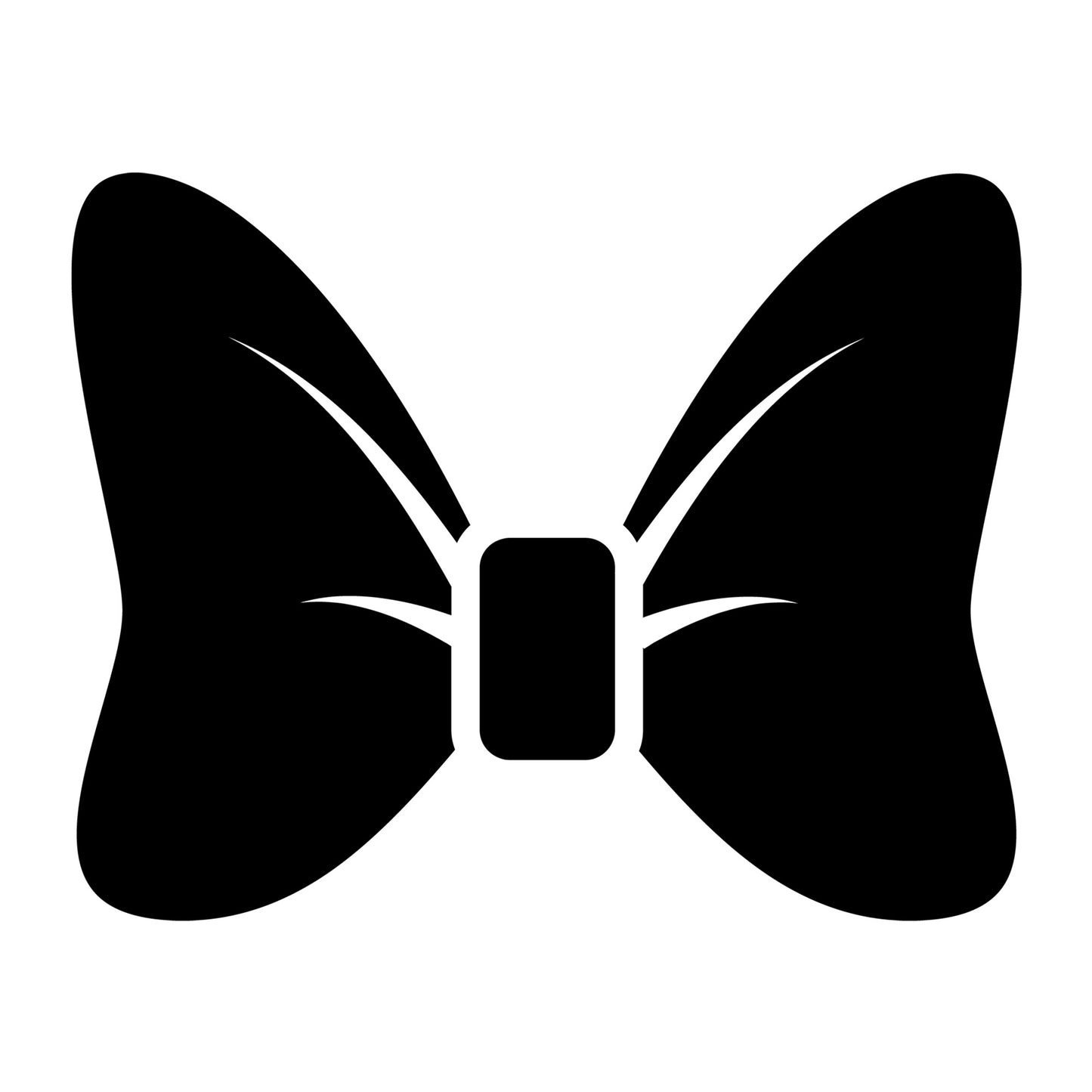Bow SVG design for Cricut, Silhouette, laser cutting, vinyl, sublimation, and craft projects.