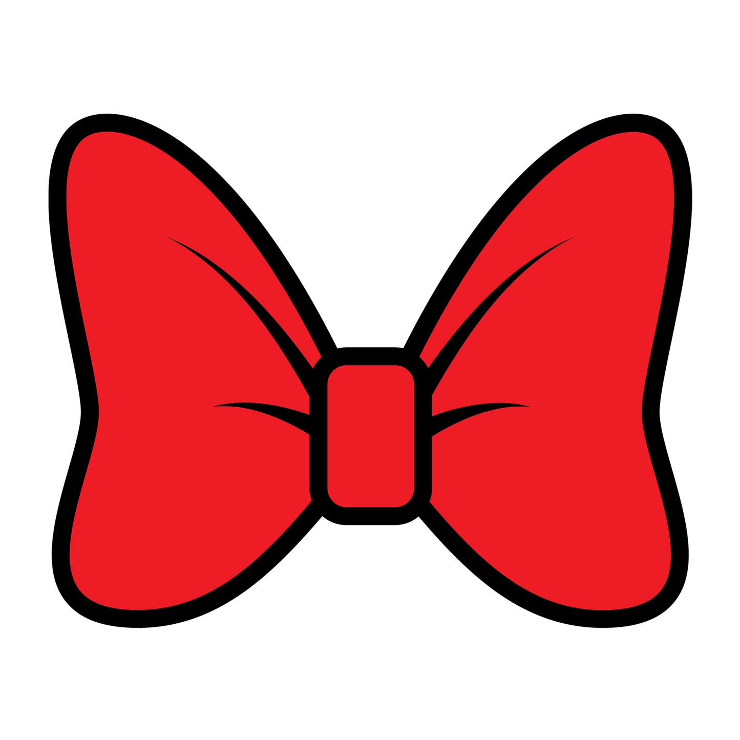 Bow Layered SVG design for Cricut, Silhouette, laser cutting, vinyl, sublimation, and craft projects.