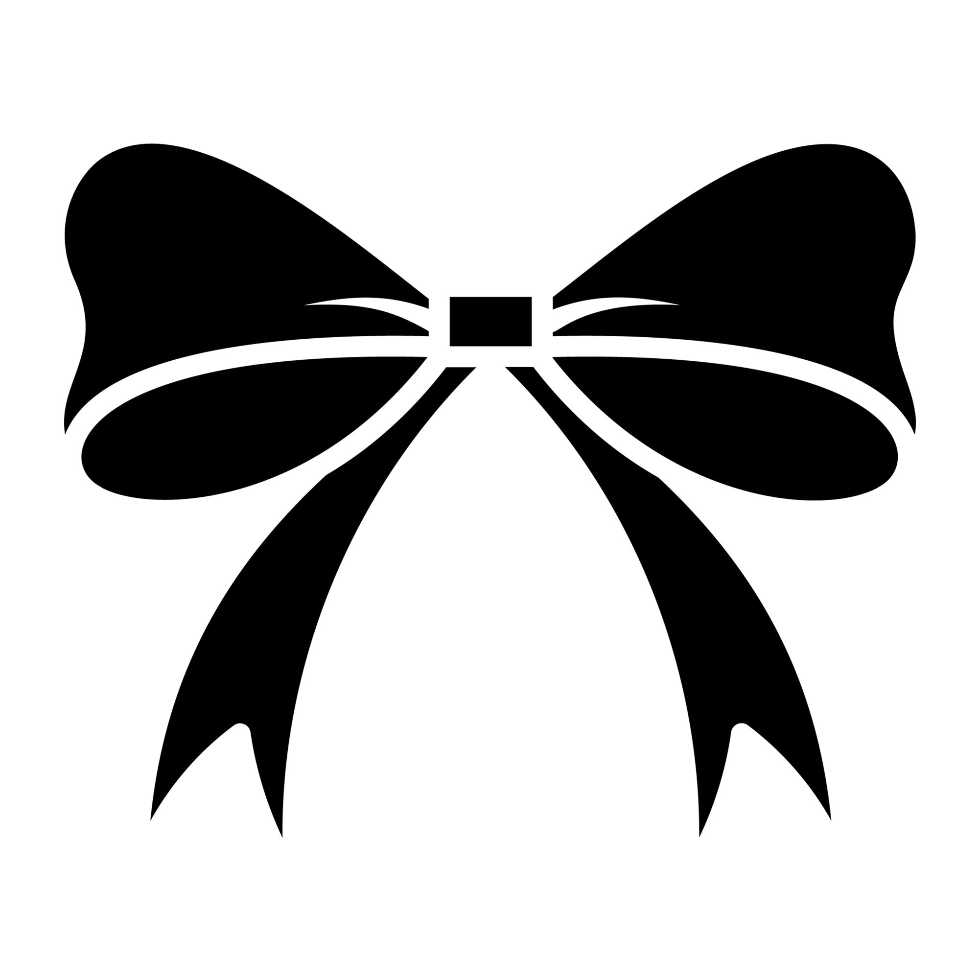 Bow SVG design for Cricut, Silhouette, laser cutting, vinyl, sublimation, and craft projects.