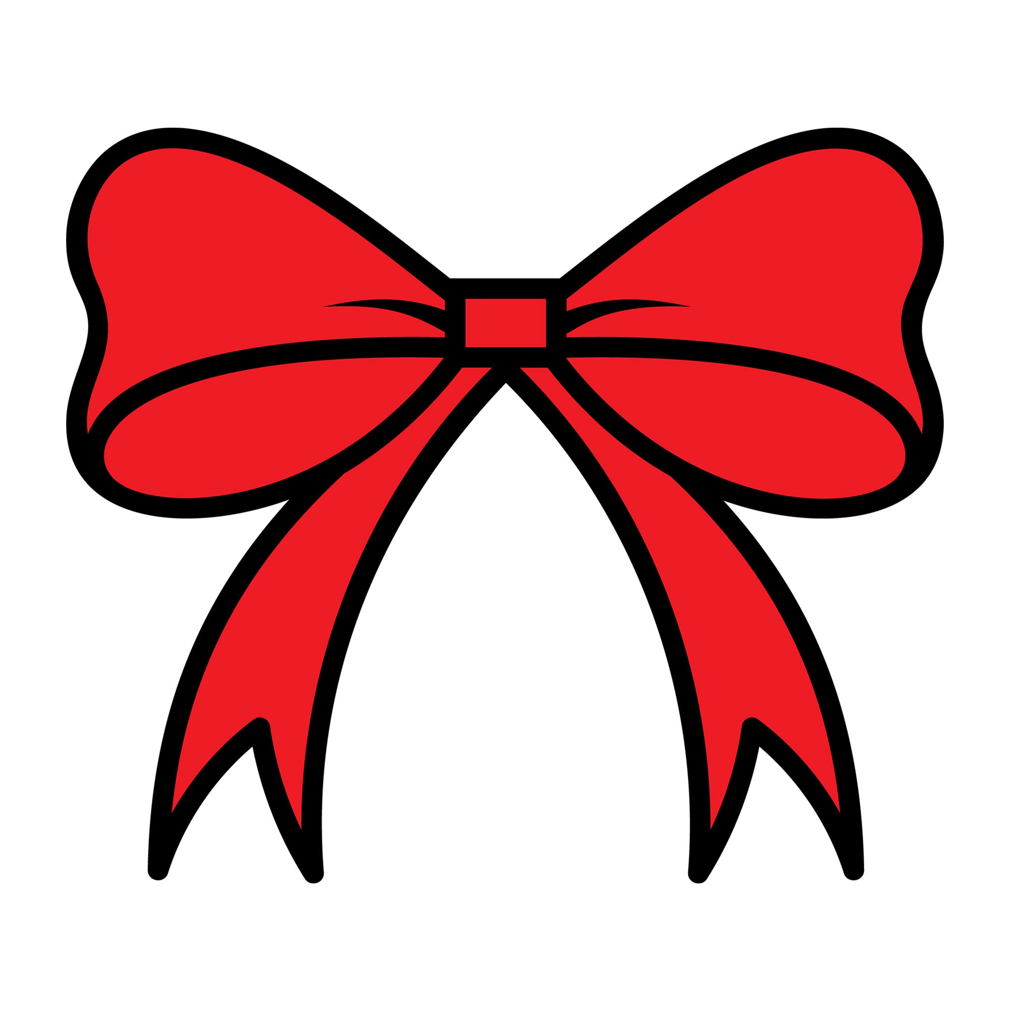 Bow Layered SVG design for Cricut, Silhouette, laser cutting, vinyl, sublimation, and craft projects.