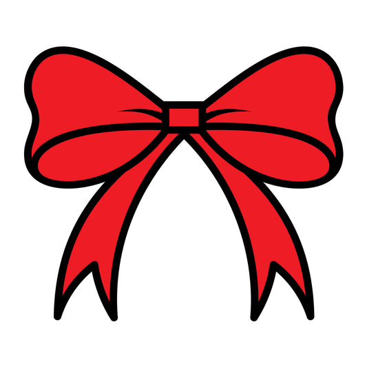 Bow Layered SVG design for Cricut, Silhouette, laser cutting, vinyl, sublimation, and craft projects.