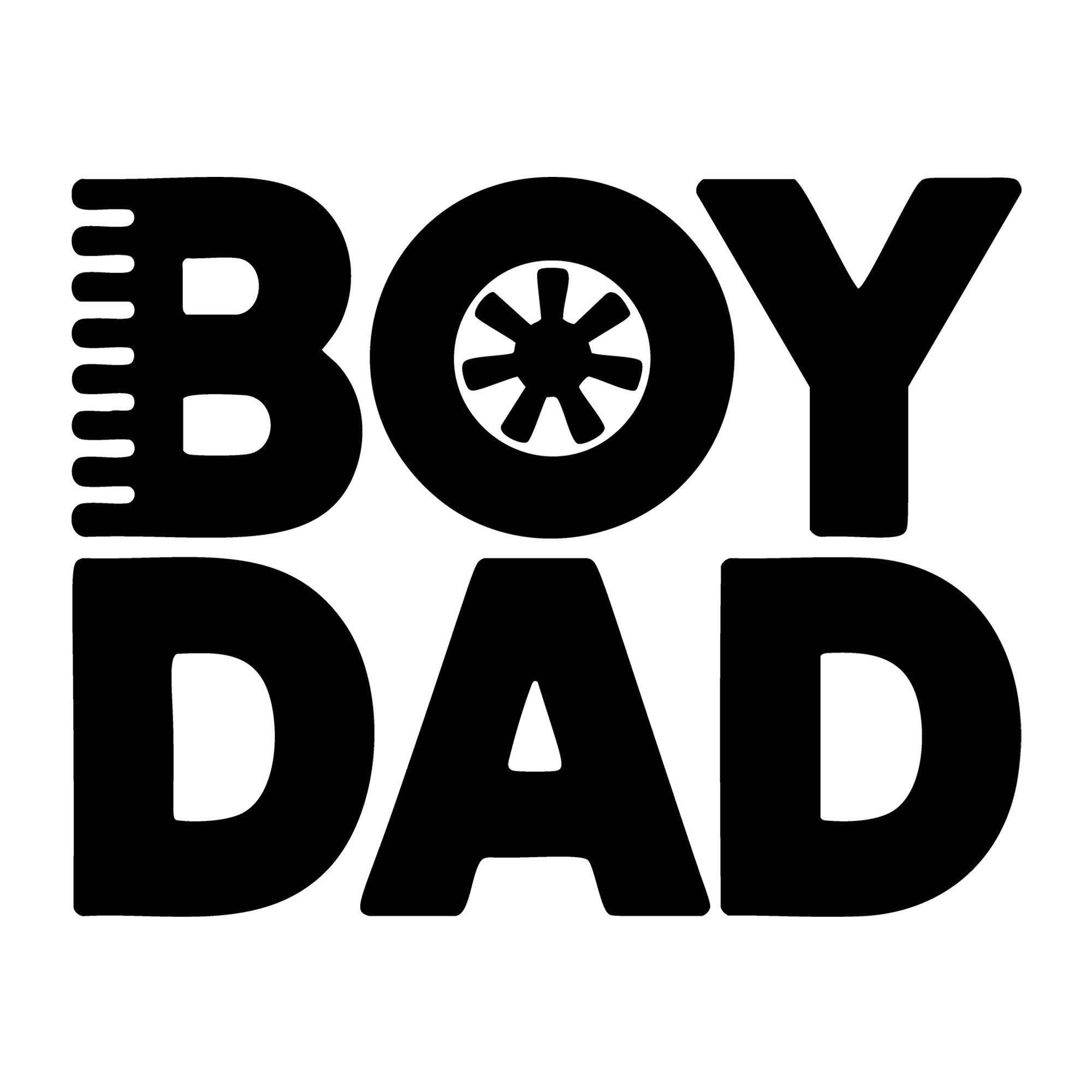 Boy Dad SVG