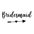 Bridesmaid SVG