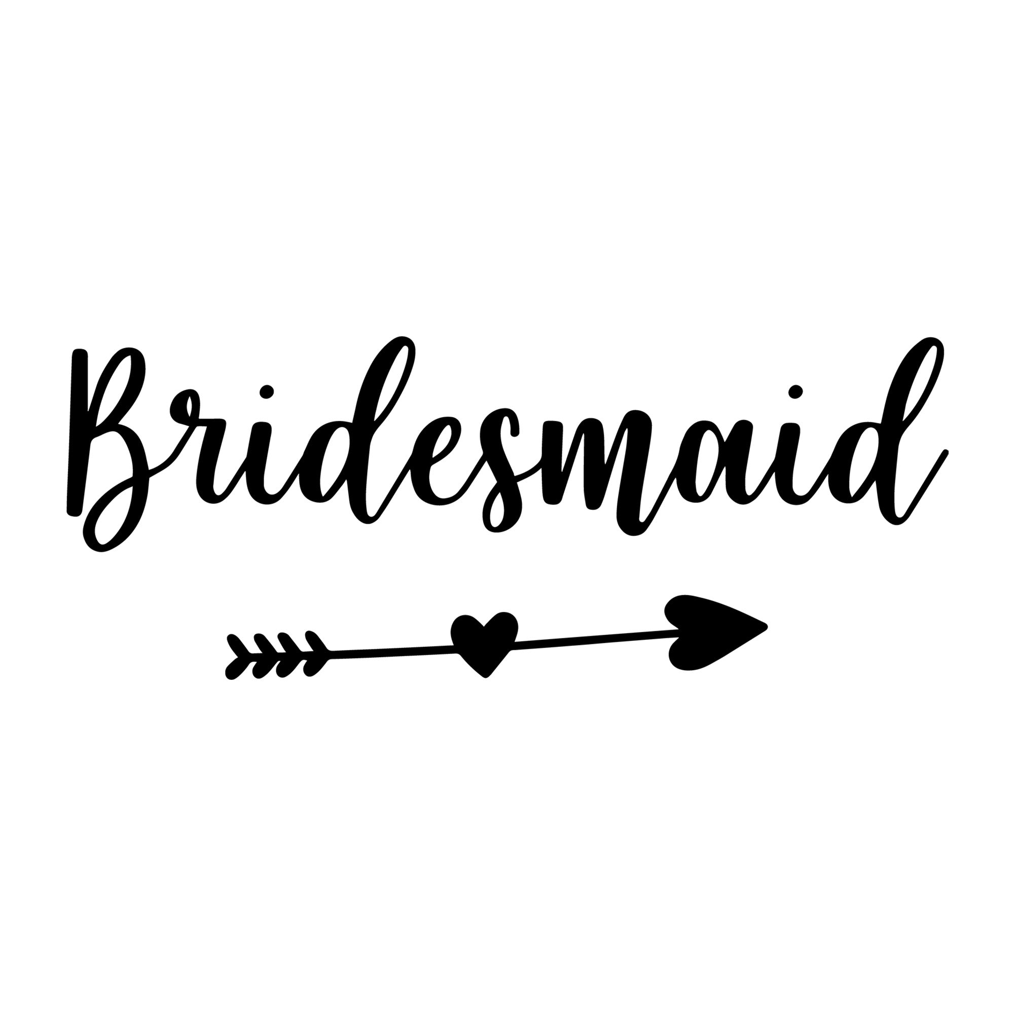 Bridesmaid SVG