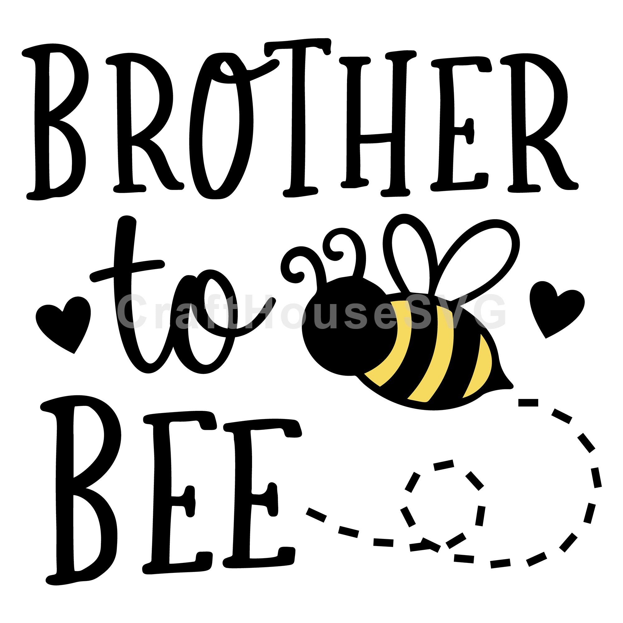 Brother To Bee SVG Pregnancy Announcement