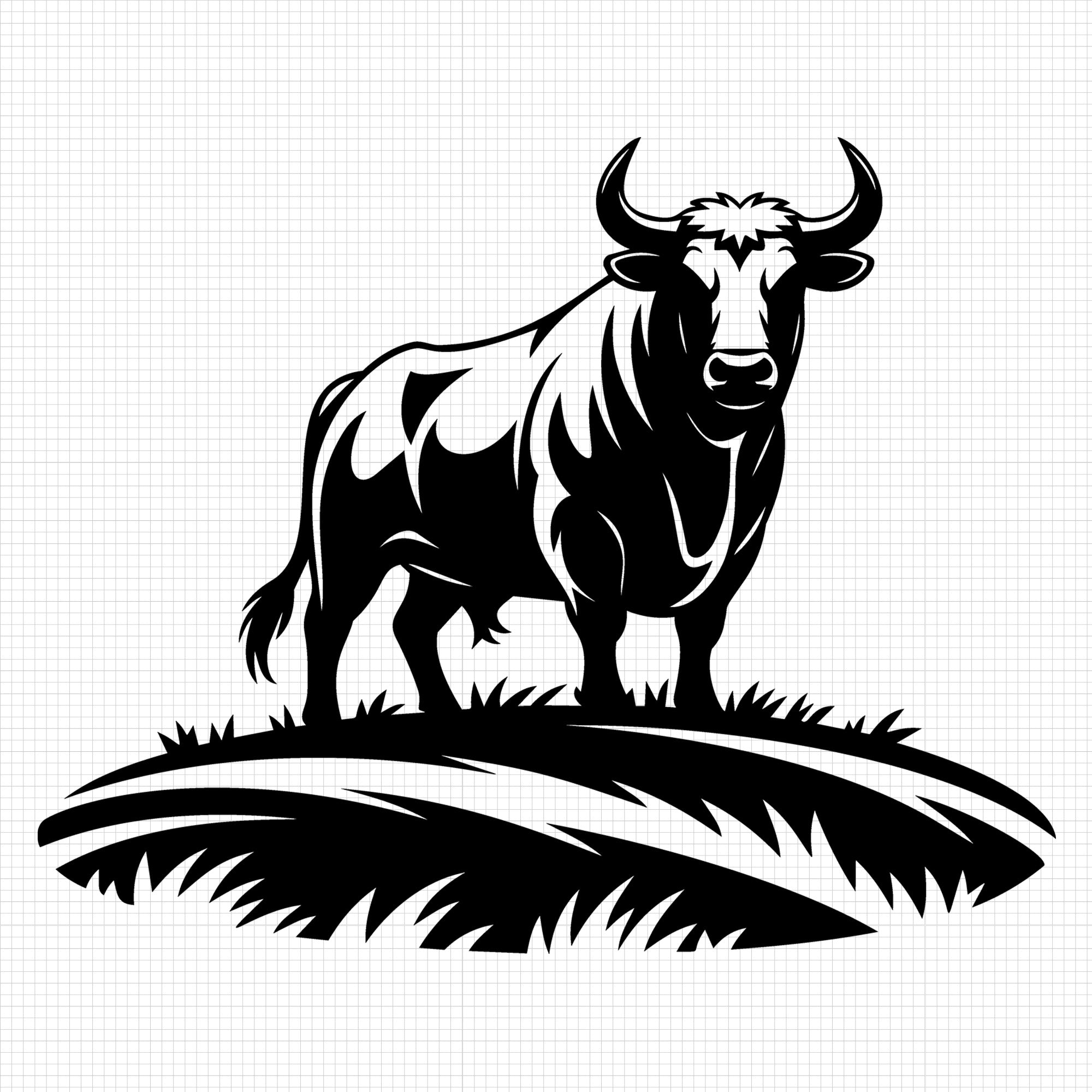 Bull SVG File - Craft House SVG