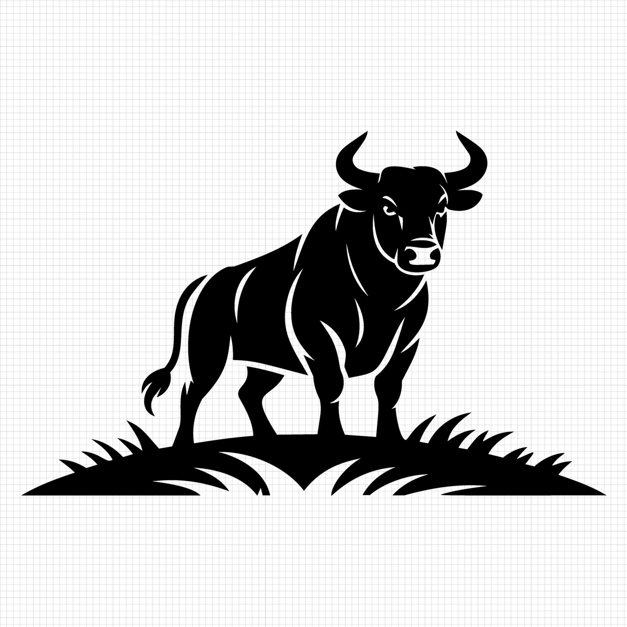 Bull SVG File - Craft House SVG