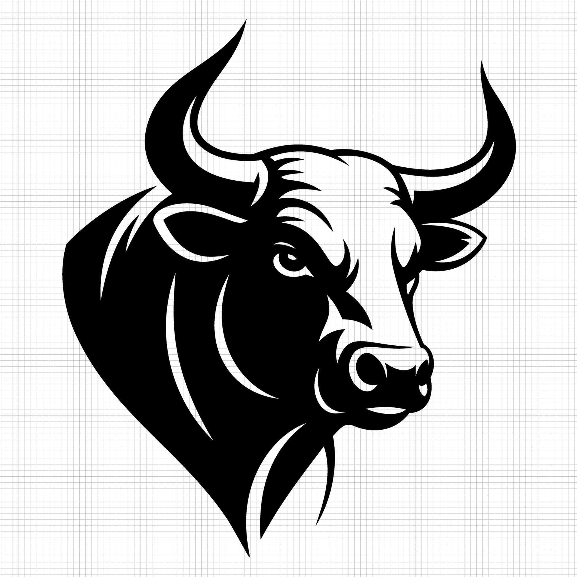 Bull SVG File - Craft House SVG