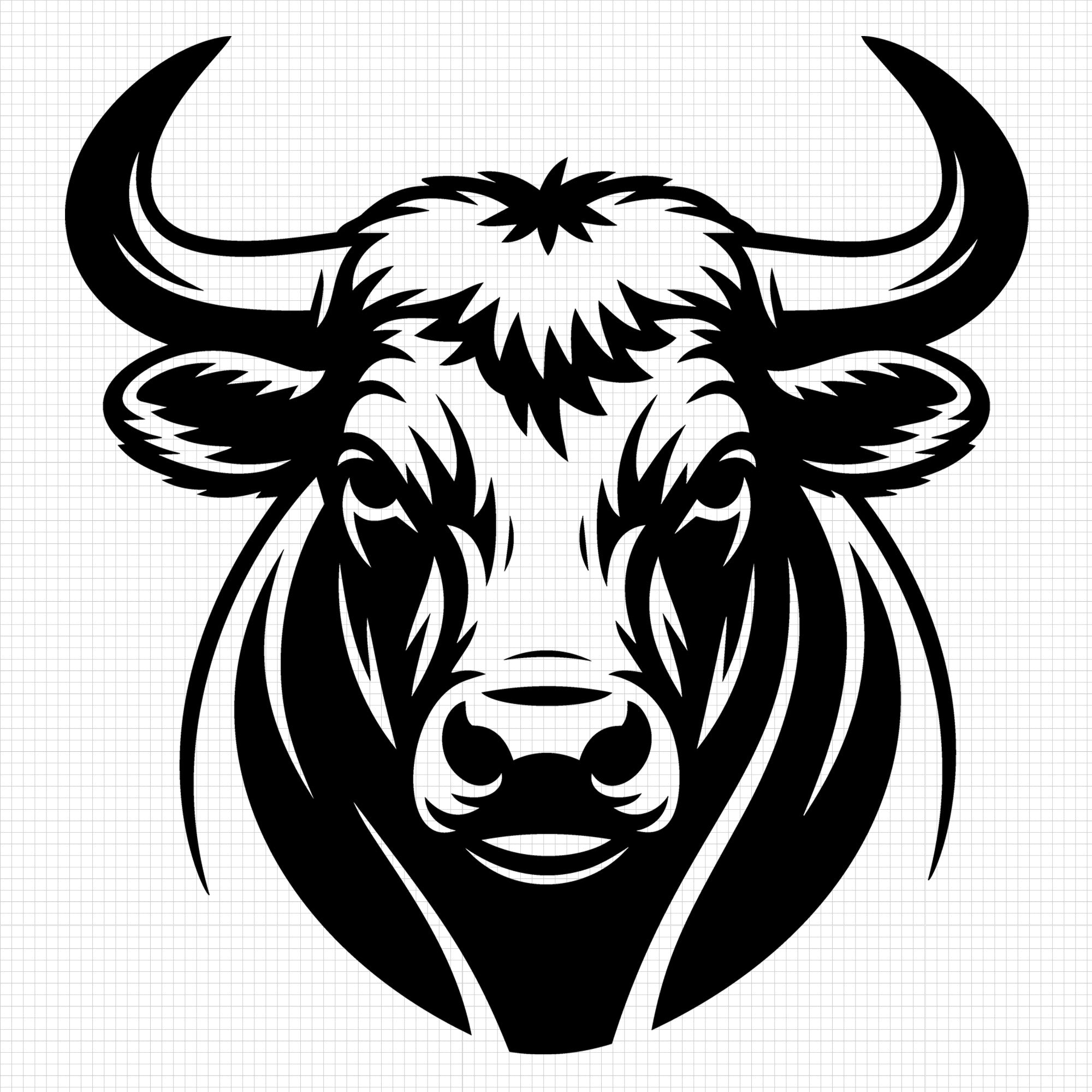 Bull SVG File - Craft House SVG